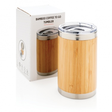 Logotrade profilprodukter bild: Bambu coffee to go mugg