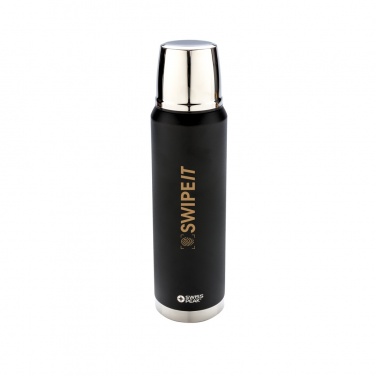Logotrade profilprodukter bild: Swiss Peak Elite 1L termos med kopparisolering