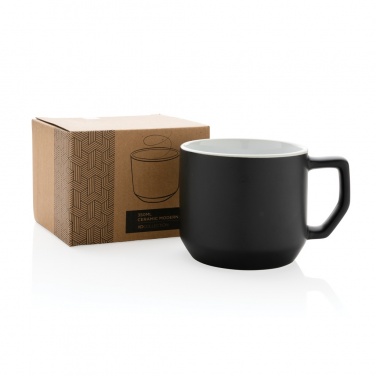 Logotrade reklamprodukter bild: Keramikmugg modern 350 ml