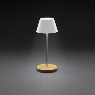 Logotrade profilreklam bild: Pure Glow USB återuppladdningsbar bordslampa RCS rplast