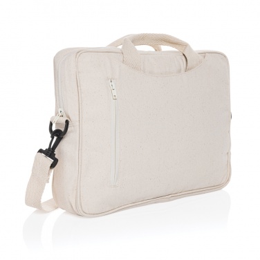 Logotrade reklamprodukter bild: Laluka 15.4" laptopväska AWARE™ återvunnen bomull
