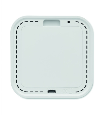 Logotrade reklamprodukter bild: Väckarklocka i  ABS/RPET Stuttgart