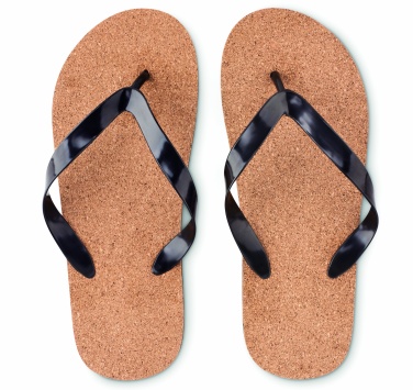 Logotrade presentreklam bild: Slippers i kork L