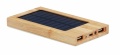 Powerbank Solcell 4000 mAh ARENA SOLAR, Trä