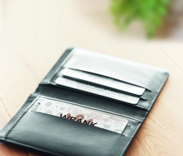 Logotrade profilprodukter bild: RFID anti-skimming kort, chip