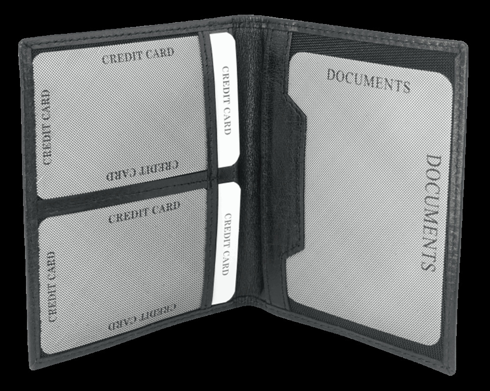 Logotrade presentreklam bild: RFID-dokumentplånbok 20801300
