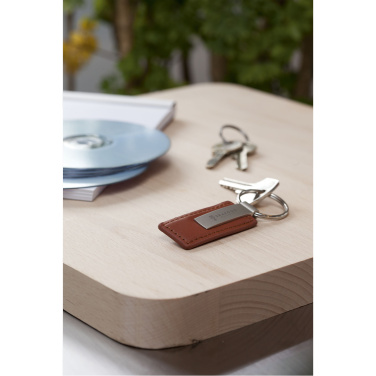 Logotrade presentreklam bild: LeatherKey nyckelring