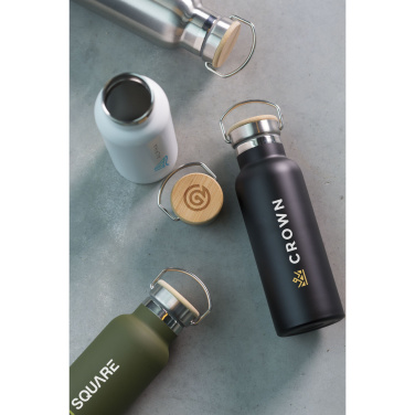 Logotrade profilprodukter bild: Nordvik RCS Recycled Steel 500 ml dricksflaska