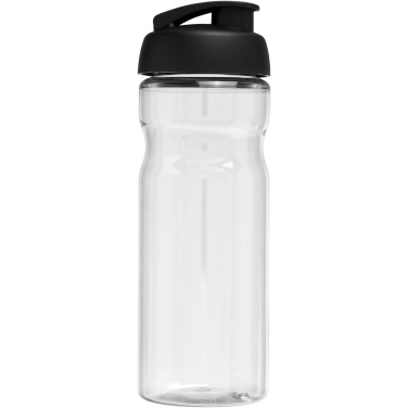 Logotrade profilprodukter bild: H2O Active® Eco Base 650 ml sportflaska med uppfällbart lock