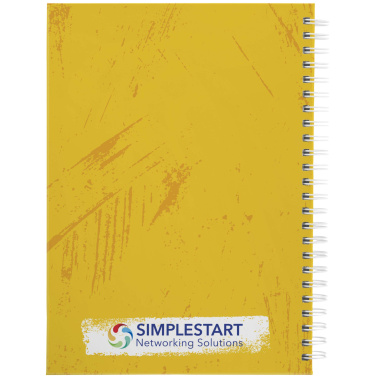 Logotrade profilprodukter bild: Desk-Mate® A5 inbunden journal