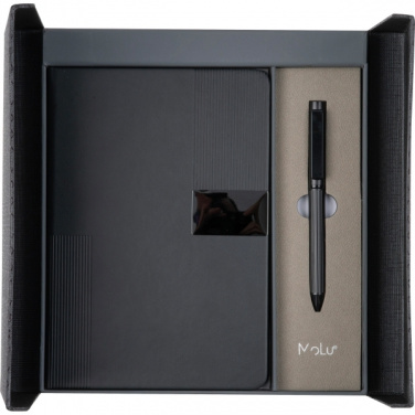 Logotrade kampanjprodukter bild: MoLu elegant presentask Port St. Lucie