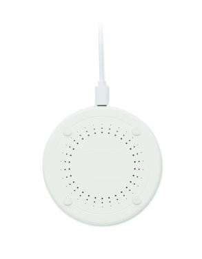 Logotrade profilprodukter bild: Trådlös laddare med kork 15W