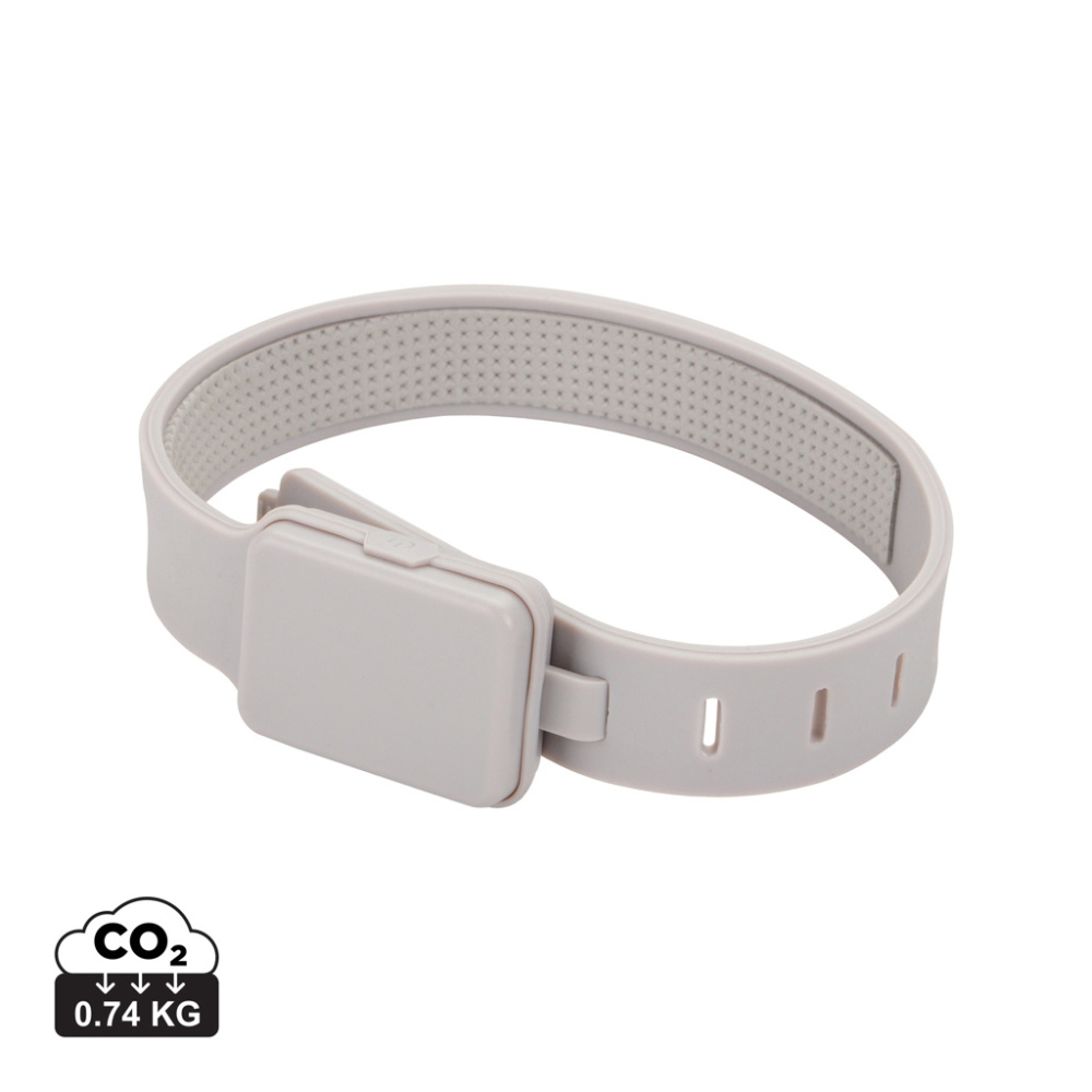 Logotrade profilreklam bild: Lumi Sprint RCS plast LED uppladdningsbar löparlampa