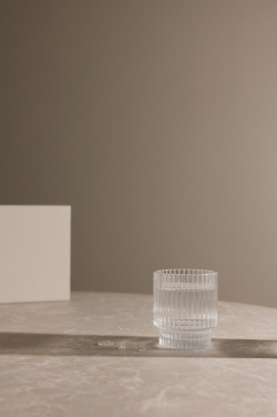 Logotrade profilprodukter bild: VINGA York tumbler glas, 4-pack