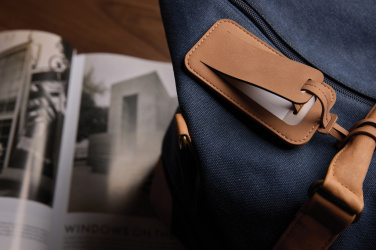 Logotrade profilprodukter bild: VINGA Bosler RCS bagagetag