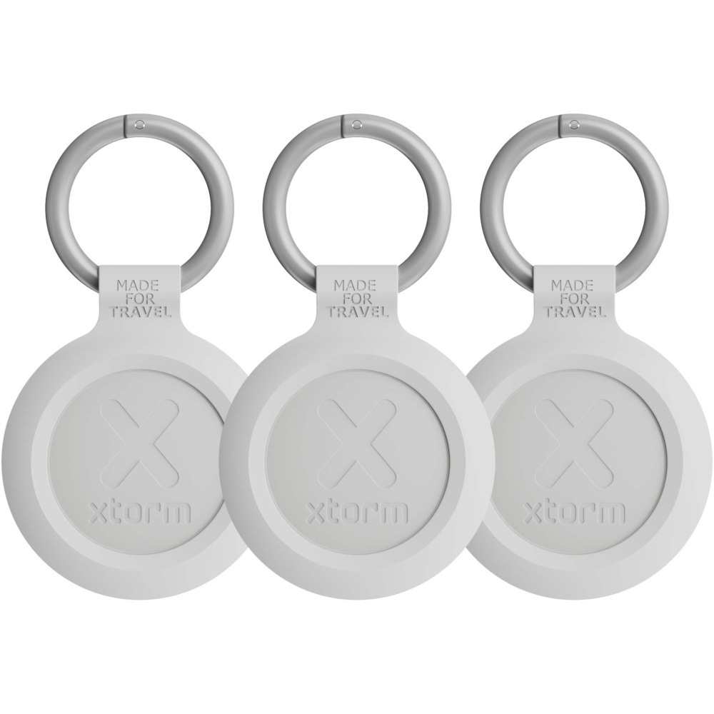 Logotrade profilreklam bild: Xtorm XTAG2A 3-pack vattentålig tracker
