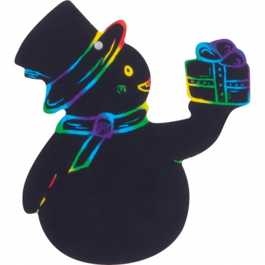 Logotrade kampanjprodukter bild: Skrapbara julgranskulor Sydpolen