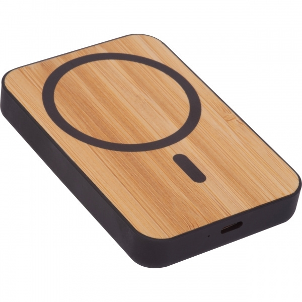 Logotrade profilprodukter bild: Trådlös powerbank 5 000 mAh CAIRO