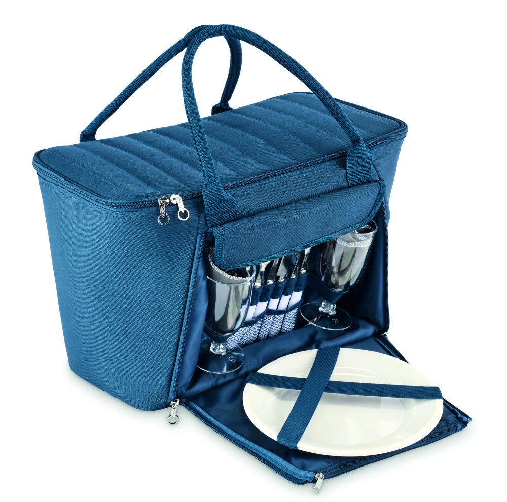 Logotrade reklamprodukter bild: RPET picknickkylväska 18L