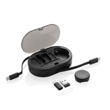 Logotrade reklamprodukter bild: Chargevix Multifunktionell 60W laddning i RCS återv. plast