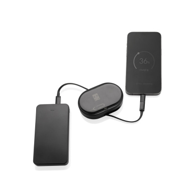 Logotrade profilreklam bild: Chargevix Multifunktionell 60W laddning i RCS återv. plast