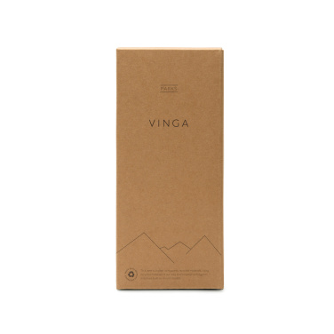 Logotrade profilprodukter bild: VINGA Parks RCS återvunnet stål flaska, 400 ML