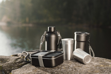 Logotrade kampanjprodukter bild: VINGA Parks RCS återvunnet stål mugg, 4 st, 250 ML