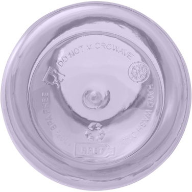 Logotrade profilprodukter bild: Oregon 400 ml vattenflaska av RCS-certifierad återvunnen plast med karbinhake