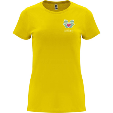 Logotrade reklamprodukter bild: Capri kortärmad T-shirt för dam