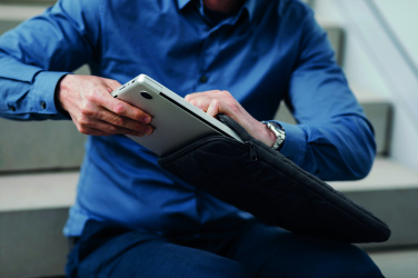 Logotrade profilprodukter bild: Laptop nylonfodral 15"